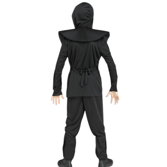 NWT Skull Ninja  Fun World Boy's Halloween Costume Size S (6/7) - Picture 6 of 13